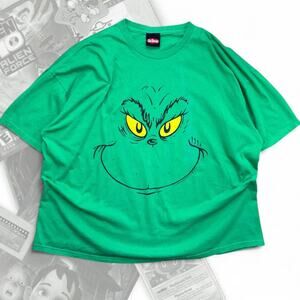Y2k green drseuss grinch big
